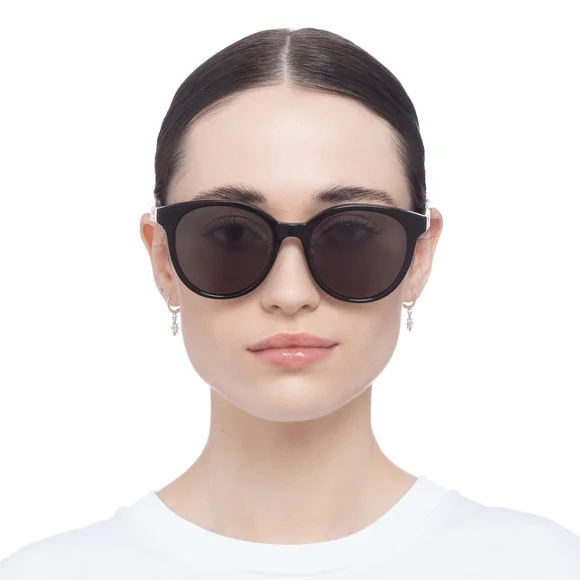 New Authentic GUCCI GG0261SA 001 Round Sunglasses Gucci Sunglasses GG0261SA Italy Round Black Frame 57-16-145  main image 3